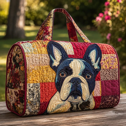 Quilted Duffle Dog Bag