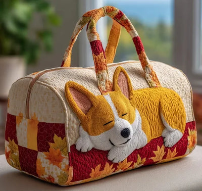 The Sleeping Corgi Duffle