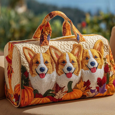 The Corgi Autumn Trio Duffle