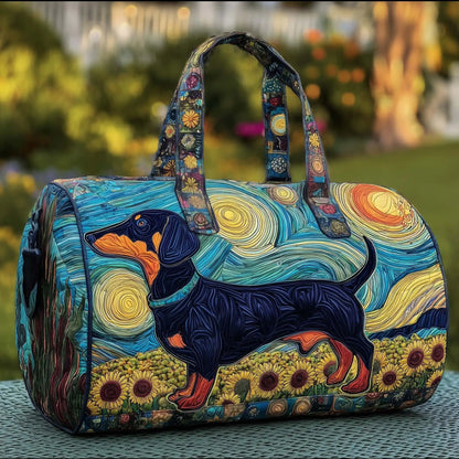 Quilted Duffle Dog Bag