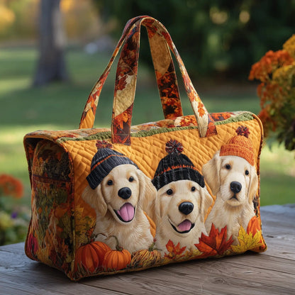 Quilted Duffle Dog Bag