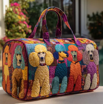 The Rainbow Poodle Duffle