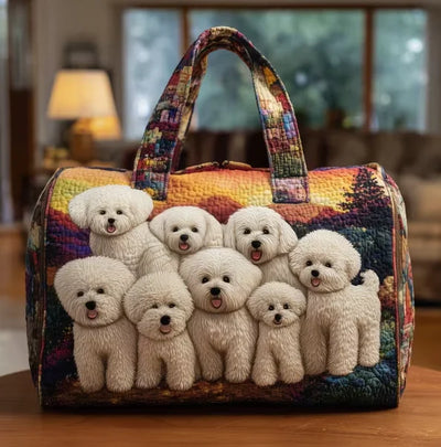 The Fluffy Bichon Duffle