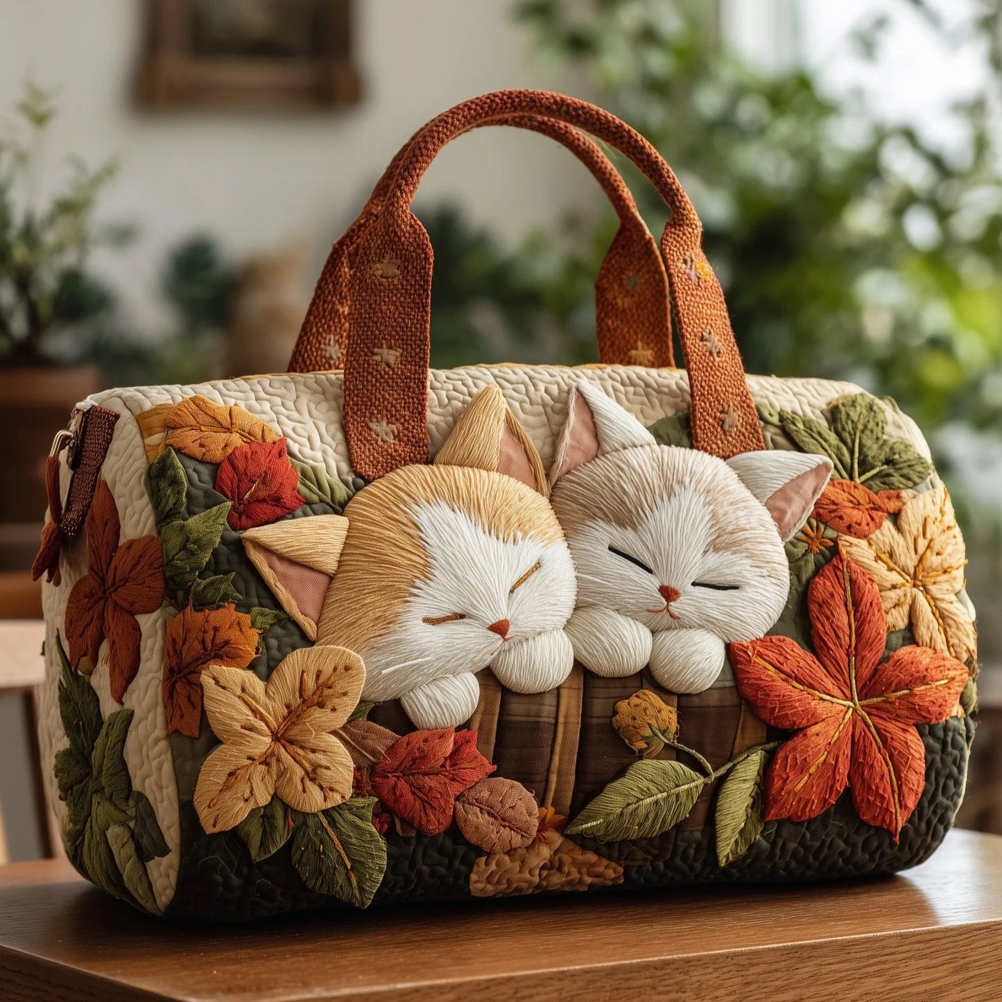 Quilted Duffle Dog Bag